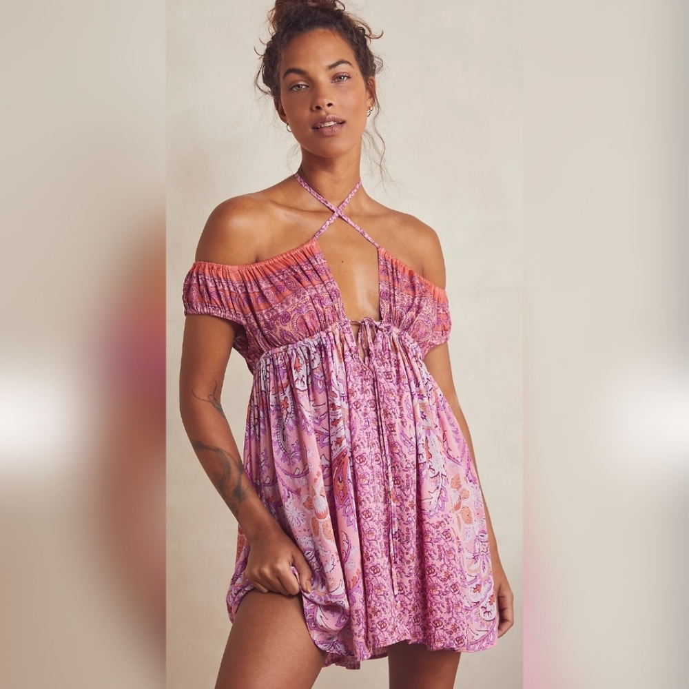 NWOT Free People Bali Mariposa dress XS